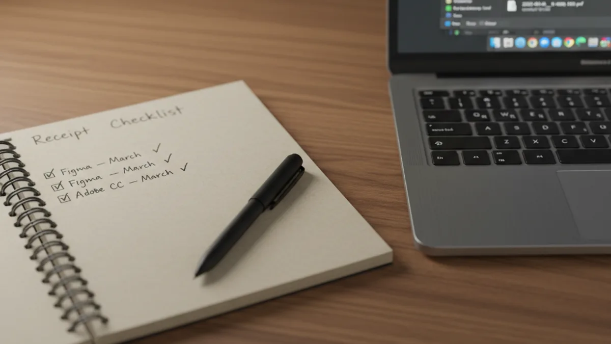 How to organize subscription receipts for taxes