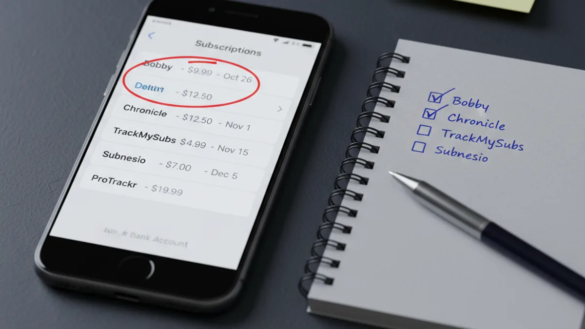 Subscription tracker apps without bank connection